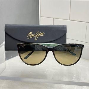 Maui Jim Ocean 57mm PolarizedPlus2® Sunglasses in Tortoise/ Peacock/ Hcl Bronze